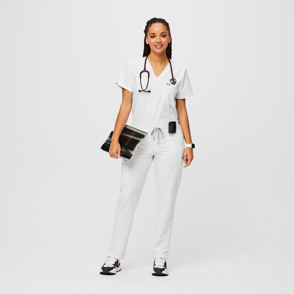 women's Optic White FIONxtra™ Yola Slim - Scrub Pant™
