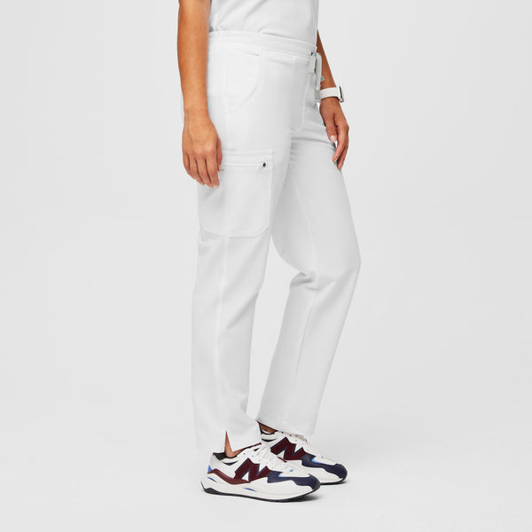 women's Optic White FIONxtra™ Yola Slim - Petite Scrub Pant™