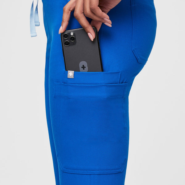 Women's Royal Blue Yola Slim - Petite Scrub Pant™