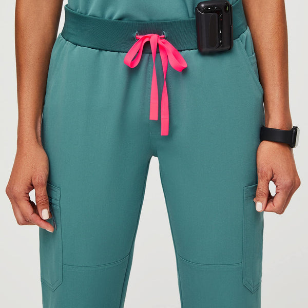 women's Hydrogreen REMIX Yola - Slim Zip Scrub Pant