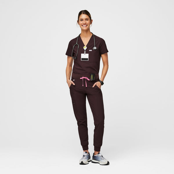 women's Dark Fig Zamora™ FREEx™ - Jogger Scrub Pant