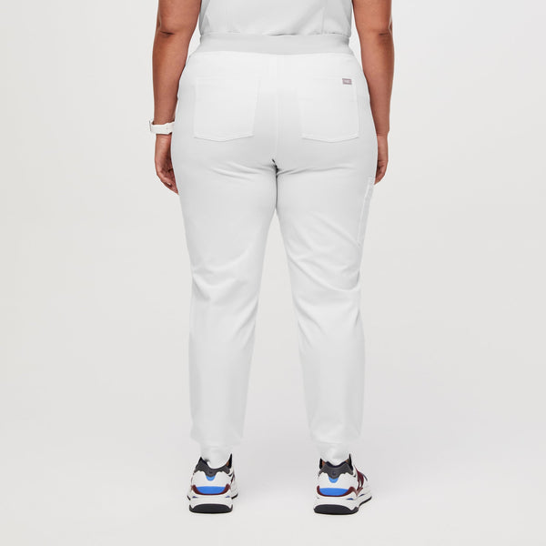 women's Optic White FIONxtra™ Zamora High-Rise™ - Jogger Scrub Pant 2.0