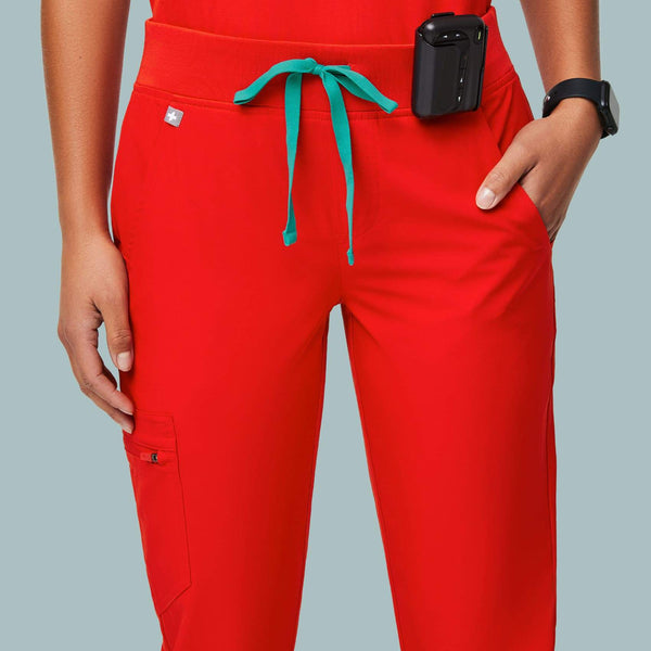 women's Awesome Red FIONLITE™ Zamora - Jogger Scrub Pant