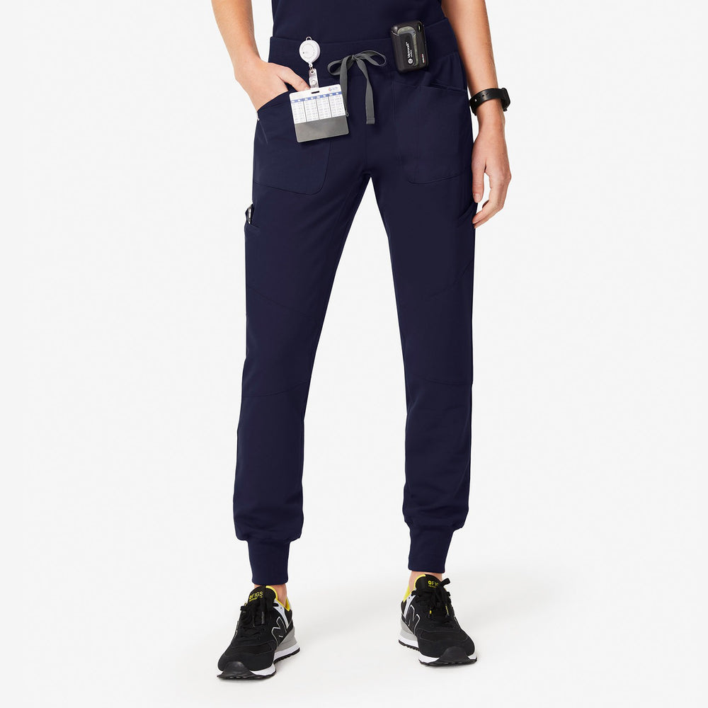 women's Navy Maua - Jogger Scrub Pant