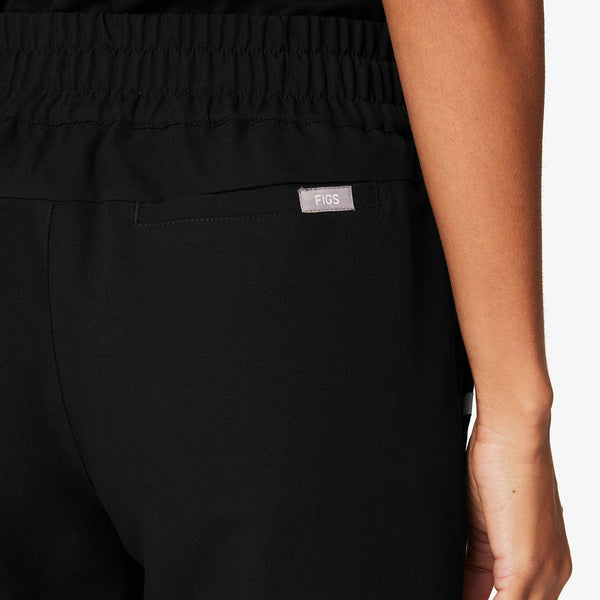 women's Black Tilpa - High-Rise Scrub Pant