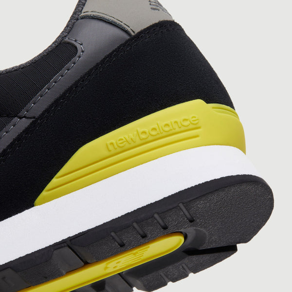 women's Black/Yellow FIGS | New Balance 996