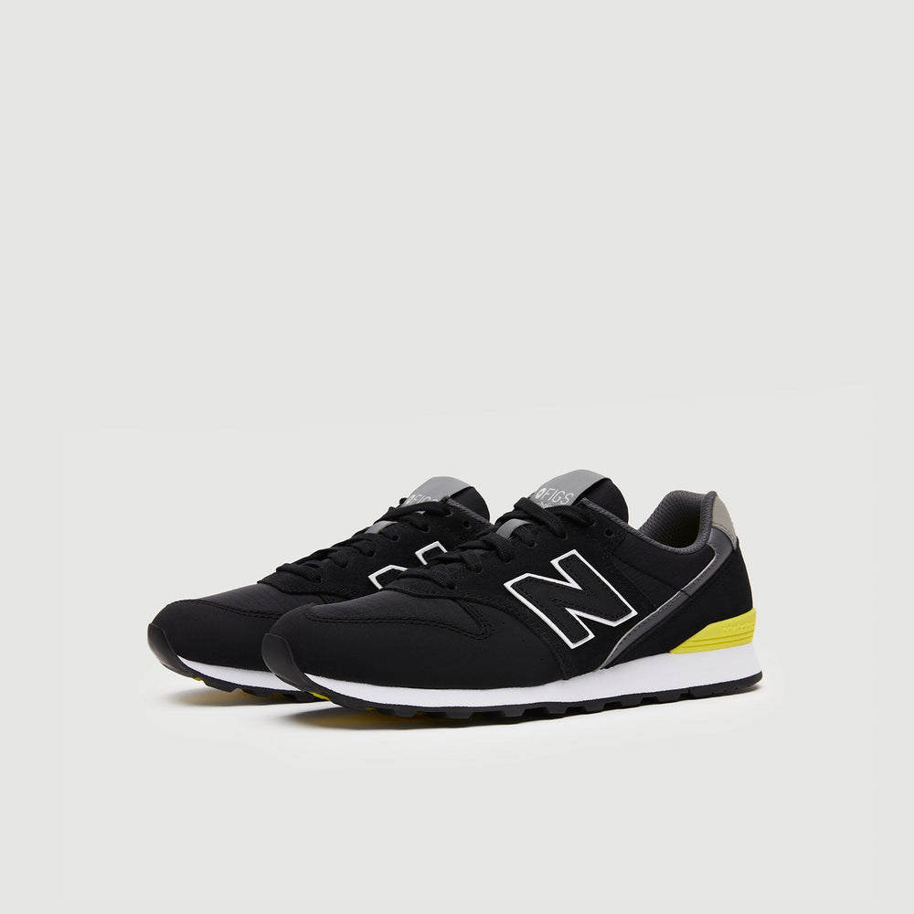 women's Black/Yellow FIGS | New Balance 996