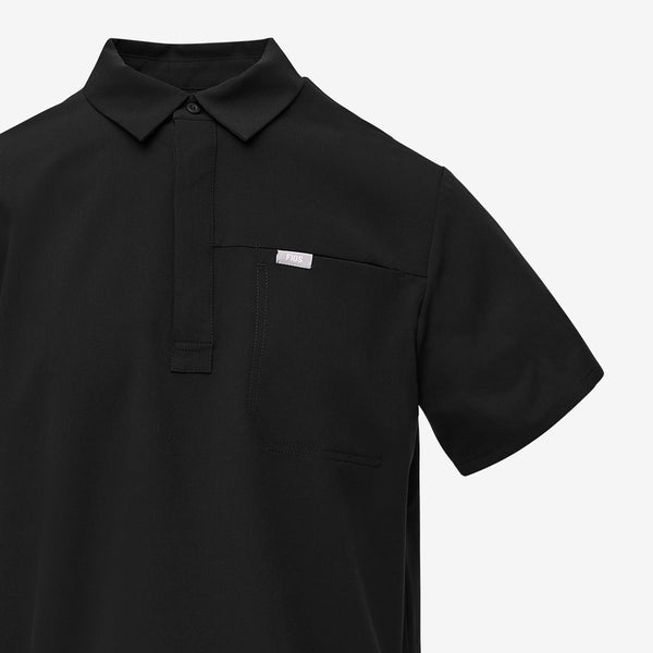 embroidery: black