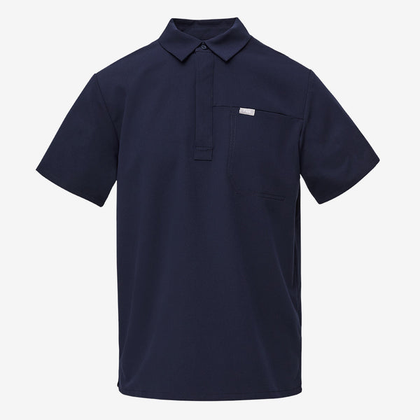 embroidery: navy